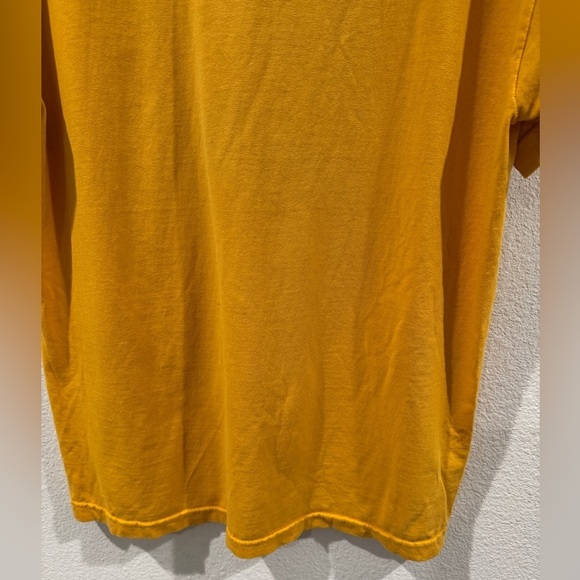 AC/DC Anthill Trading Authentic Rockware Yellow Band Short Sleeve Shirt Medium - Picture 12 of 13